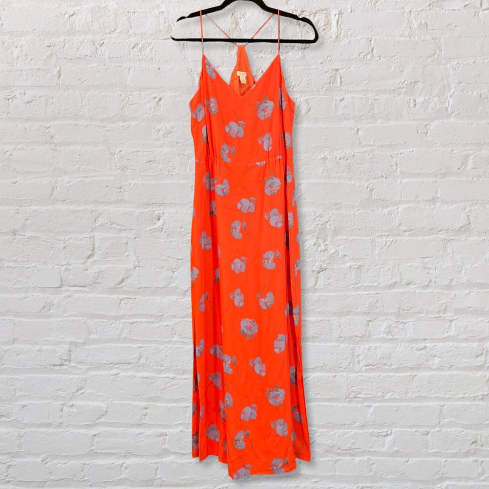 J. Crew floral maxi dress